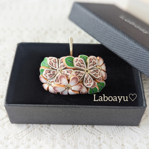 Love Butterflyのお花畑の春色ポニーフック Love Butterflyのお花畑の春色ポニーフック