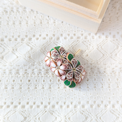 ポニーフック〈Bouquet・春の日和&モカLeopardアレンジ・盛り〉 ポニー