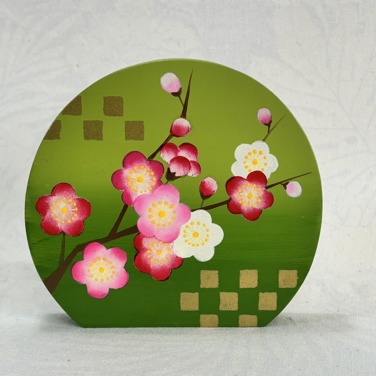 【新作】可愛い 節分インテリアセット【春】【節分】【梅】【豆まき】【鬼】【市松模様】