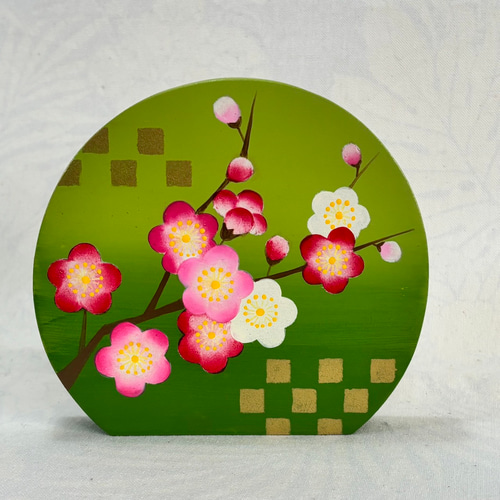 新作】可愛い 節分インテリアセット【春】【節分】【梅】【豆まき