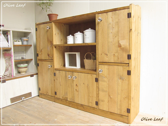 送料がかなり安くなりました！サイズオーダー可！○超ワイド6扉