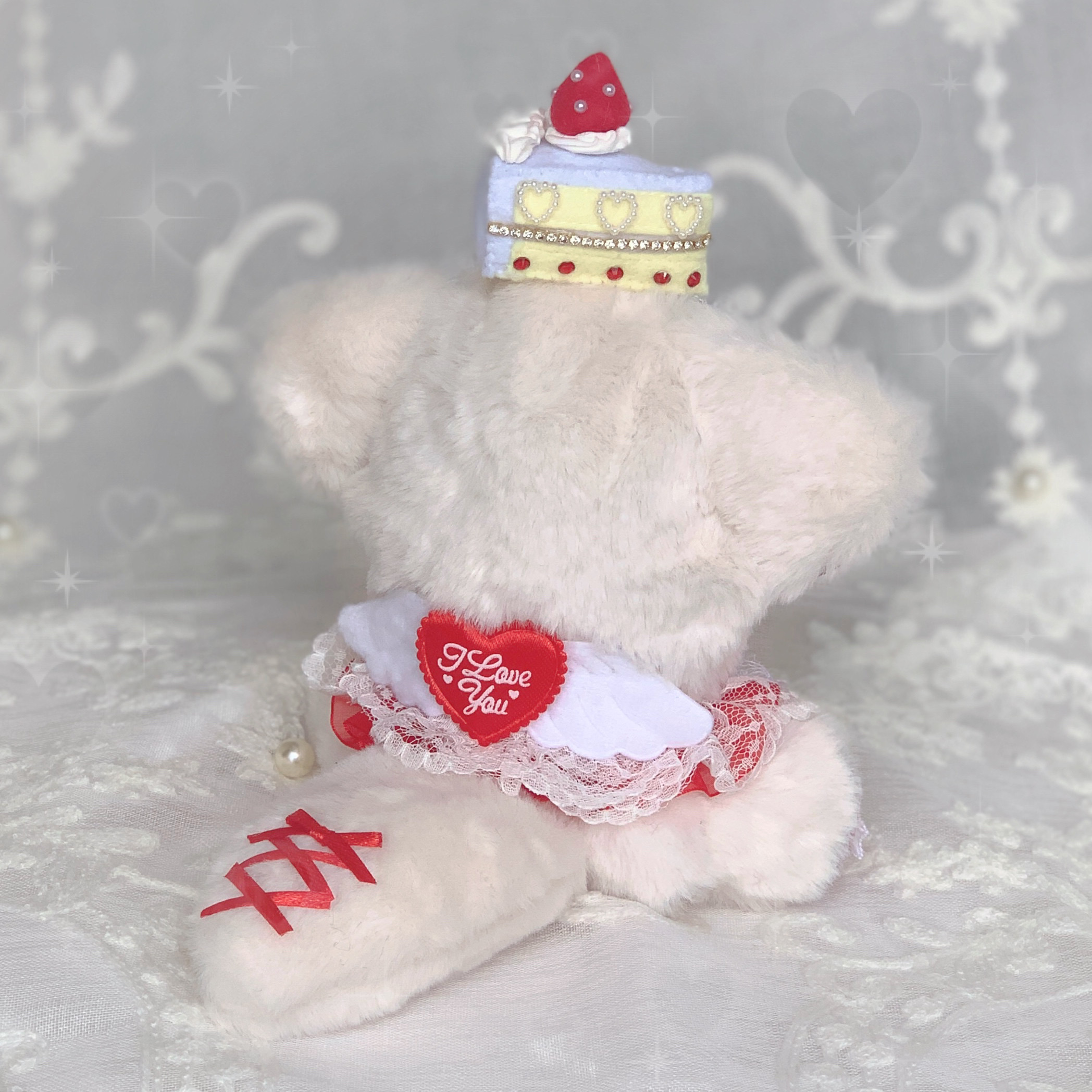 ⟡.·ぬい服 Premium⟡.·  strawberry  Angel ·̩͙꒰ঌ