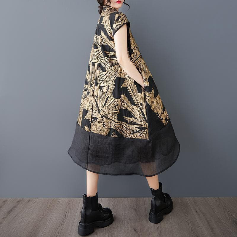 大きいサイズ シャツ　ワンピース　レディース 春夏　 新品 半袖　ジャガード