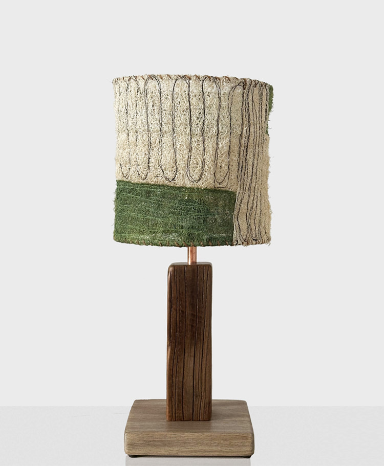 ヘチマランプ天然へちまわびさび風レトロランプ 寝室リビング民宿インテリア