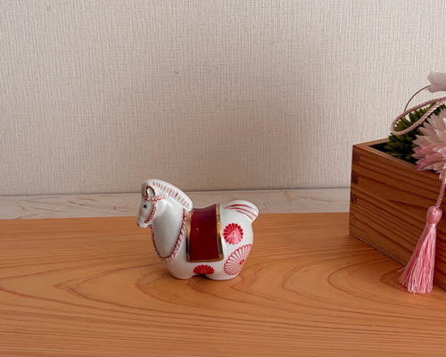 残り1個】2026 午年 陶器の置物 丙午 瀬戸焼 その他置物 Chezvous 通販