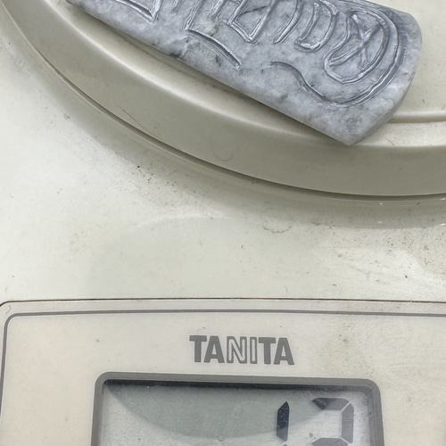 2026.1.4 no.3福寿石斧 糸魚川グレー翡翠 ネックレス・ペンダント ケン