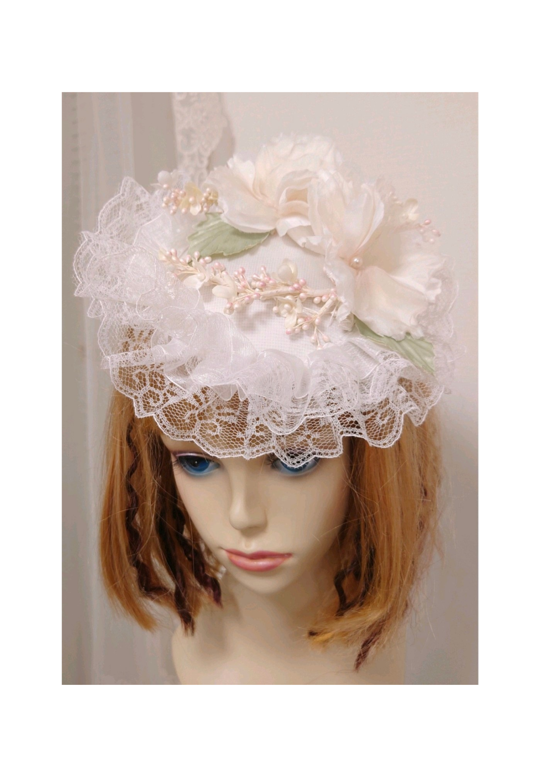 38 【年に一度の年度末決算対象商品】ご購入希望の方はお気に入後に11900円に訂正→ご購入　シルク製トーク帽