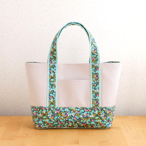 Sサイズ】リバティ デイリートートバッグ Cherry Ripe（チェリーライプ