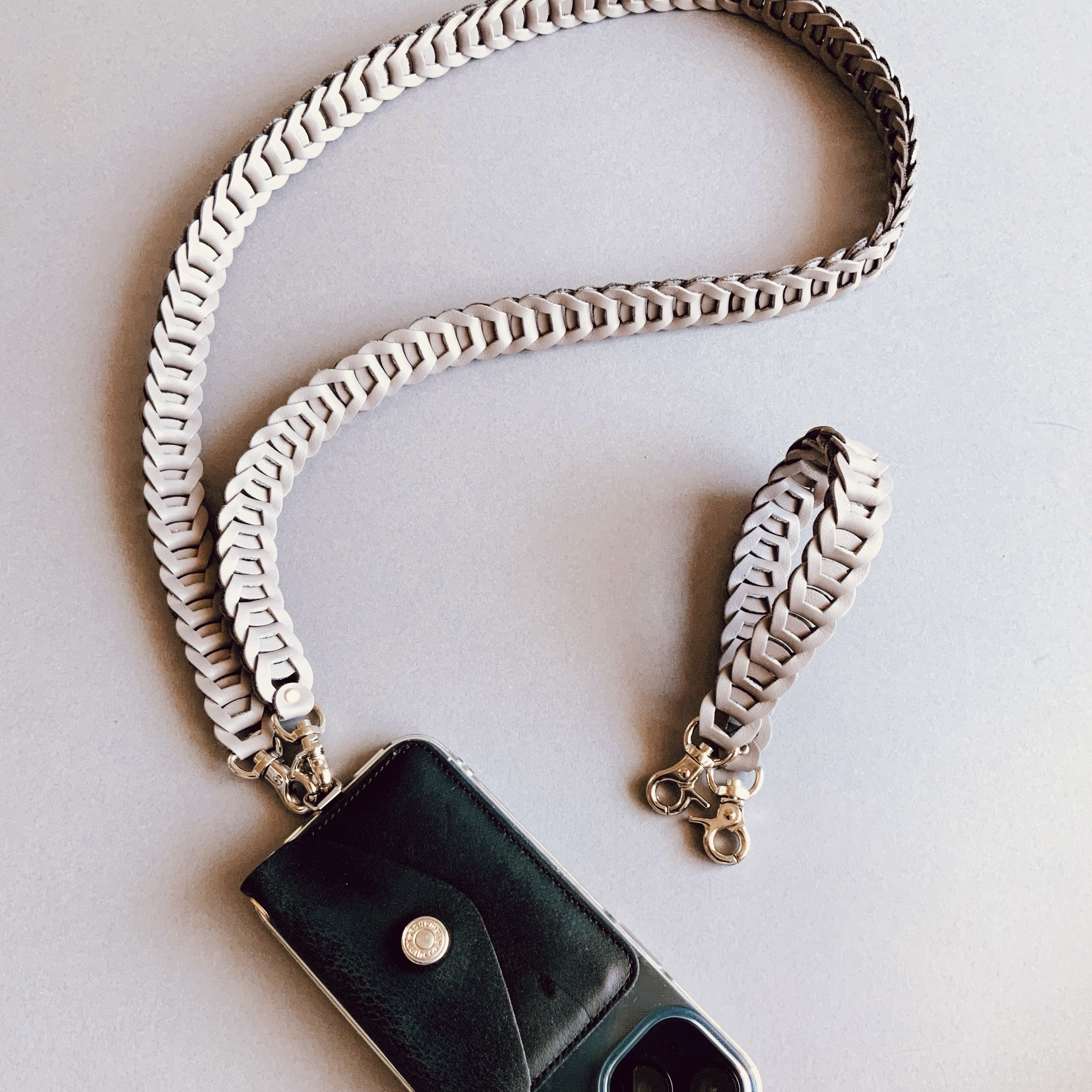 3Wayスマホストラップ(グレージュ)