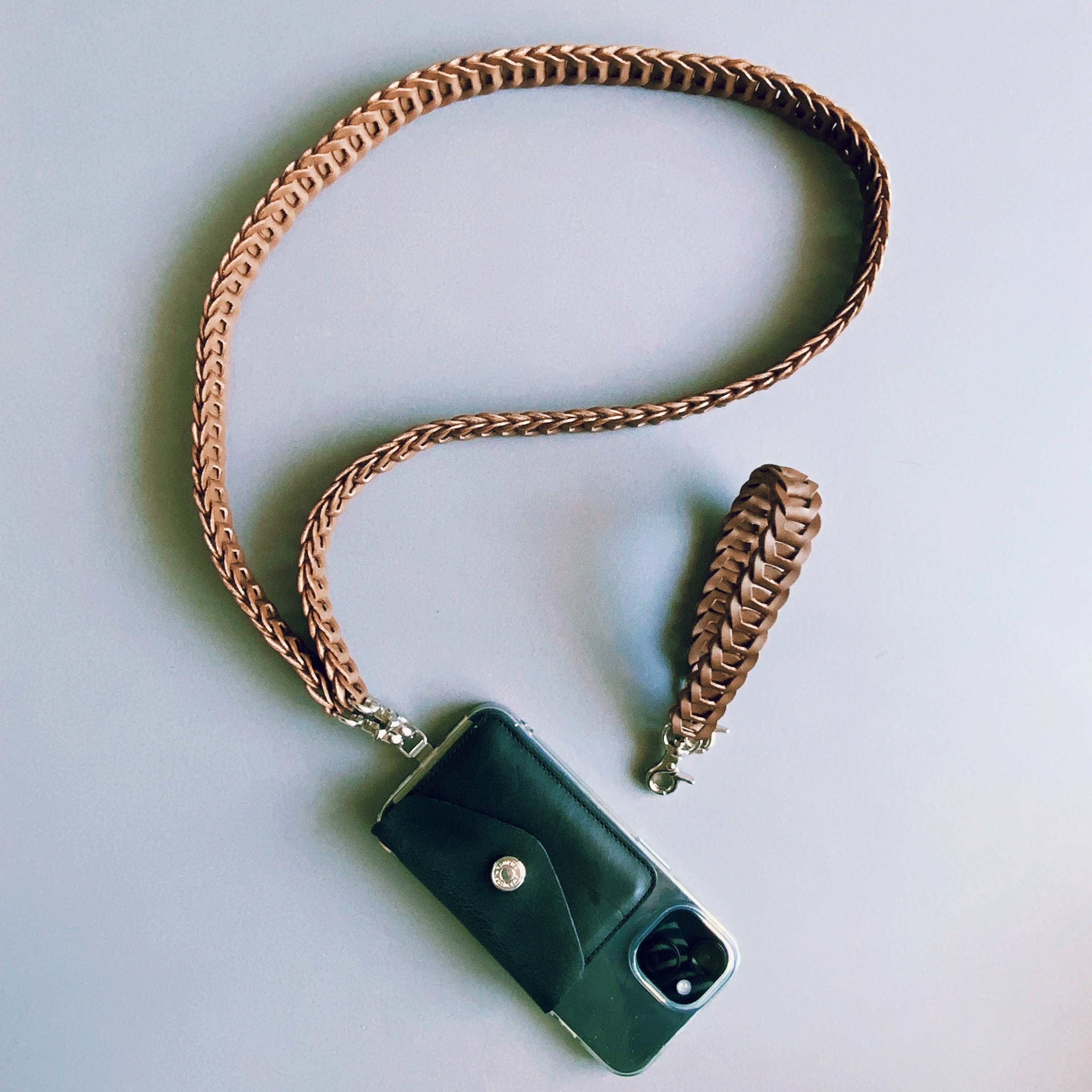 3Wayスマホストラップ(ブラウン)