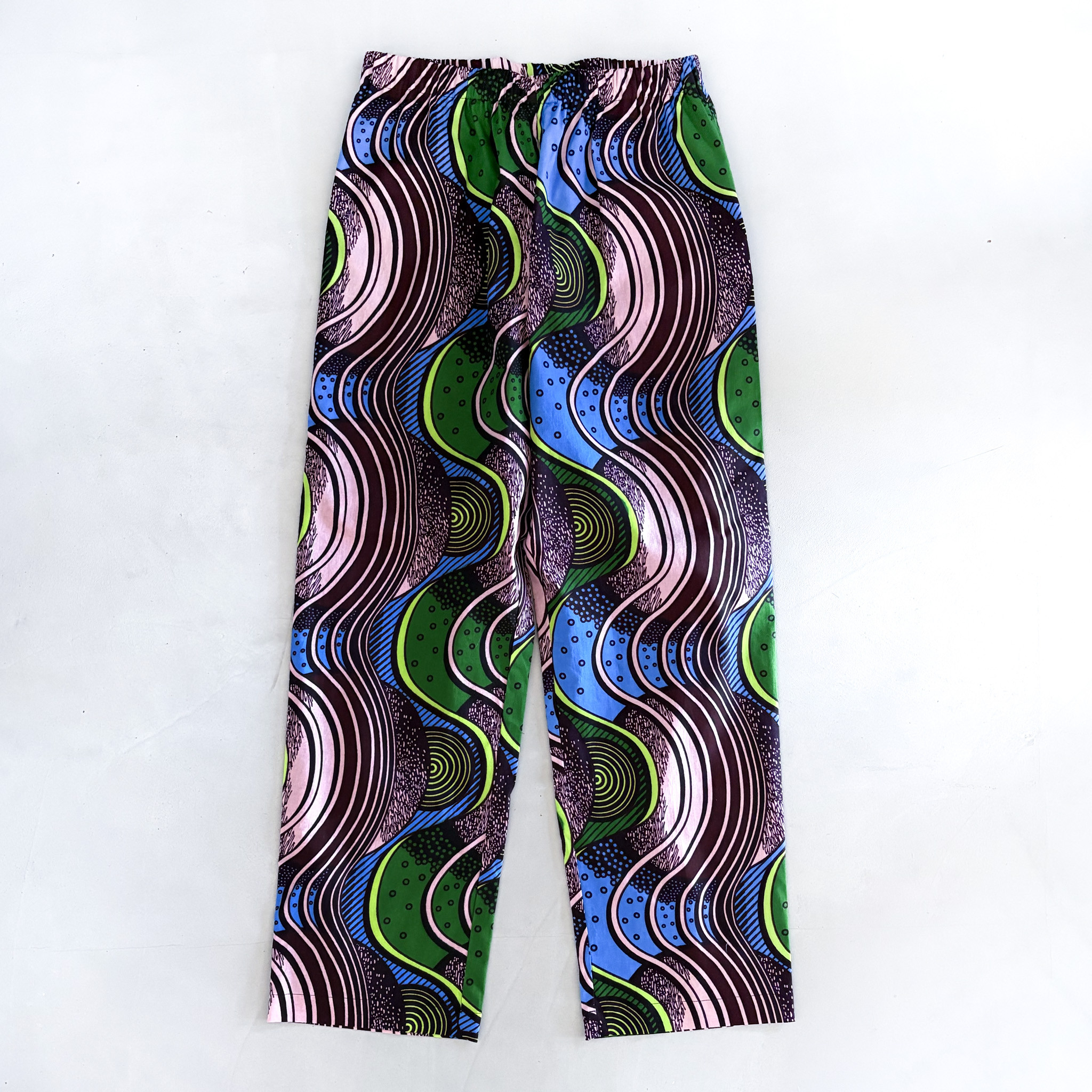 アフリカンワックスプリント メンズイージーパンツ Reels