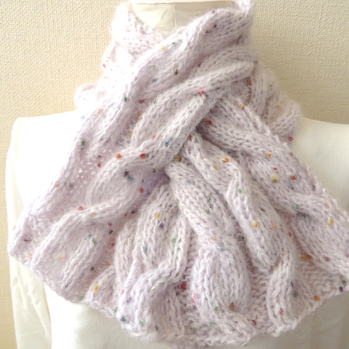 ゆめかわ ♡ ミニマフラー マフラー cat tail 通販 20284985｜Creema