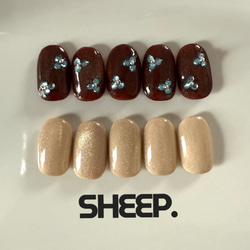 ✨オープン記念1月限定価格✨ネイルチップ ニュアンスネイル 個性派