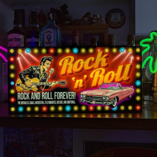 Lサイズ】ロックンロール ロカビリー アメ車 ギター ライブ アメリカン