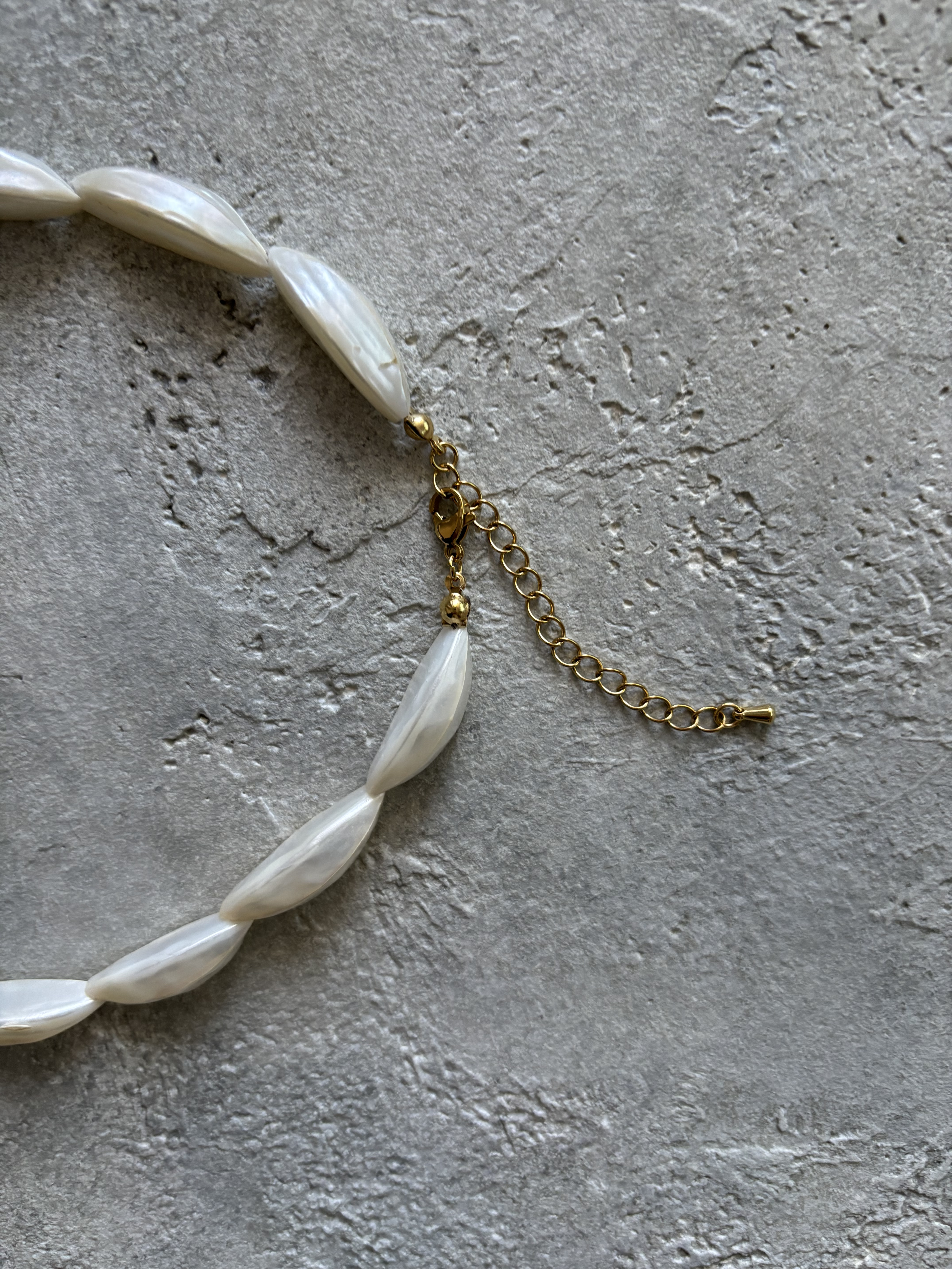 トロカシェル　ネックレス　サージカルステンレス　40㎝