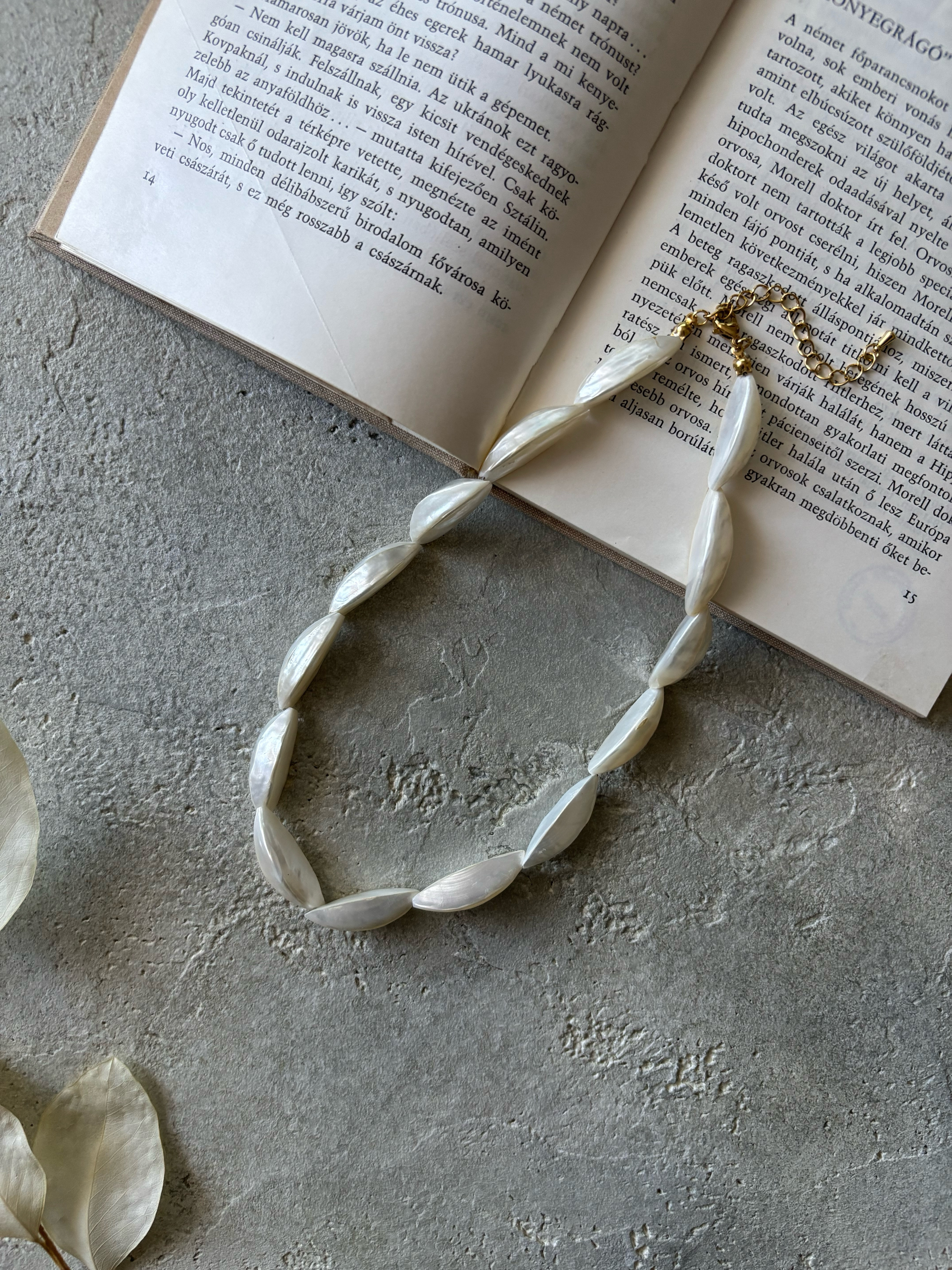 トロカシェル　ネックレス　サージカルステンレス　40㎝