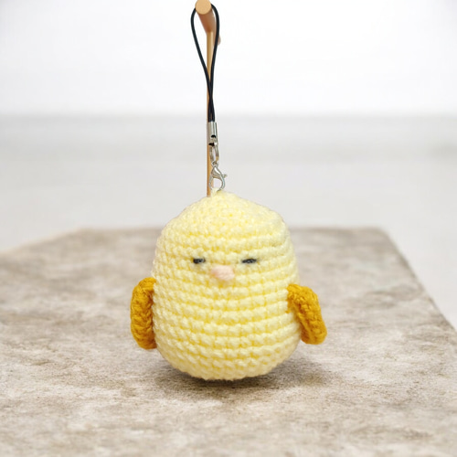 明日から仕事って、ほんま？」ゆるかわ小鳥のあみぐるみ2羽セット