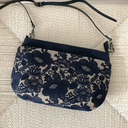 ⚮̈ミナペルホネン following day ネリオバッグ あおり巾着バッグ