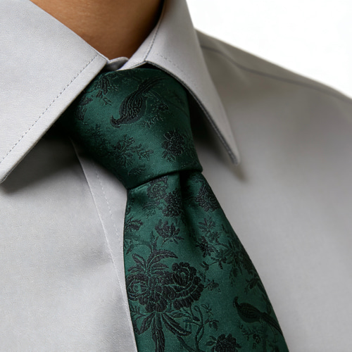極美品✨ ダンヒル ネクタイ シルク ダークグリーン 深緑 dunhill/ダンヒル通販 | シルク マイクロ ダイヤモンド ニーツ