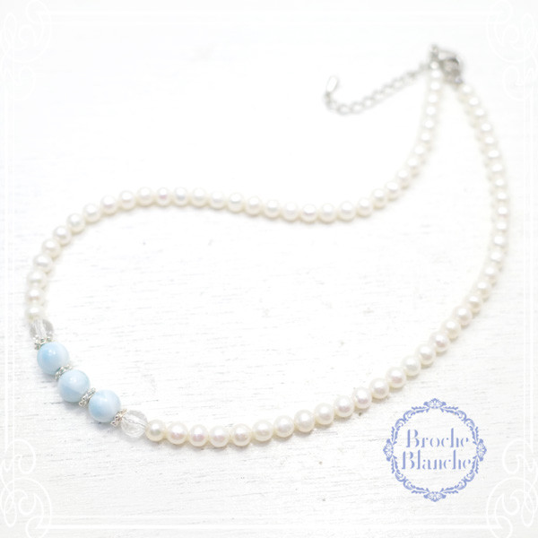 Broche Blanche　Ciel　ネックレス　de-98-bb-33