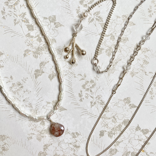 ☆2026 福袋☆ 豪華3点淡水パールセット ネックレス・ペンダント sk