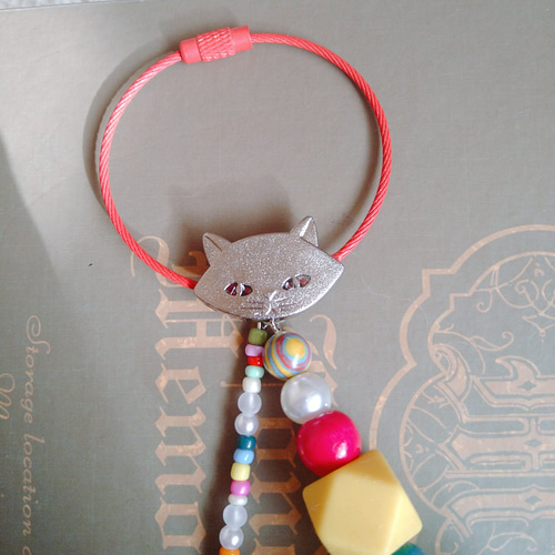 ボウリングねこちゃん　チャーム ボウリングねこちゃん チャーム ボウリングねこちゃん チャーム