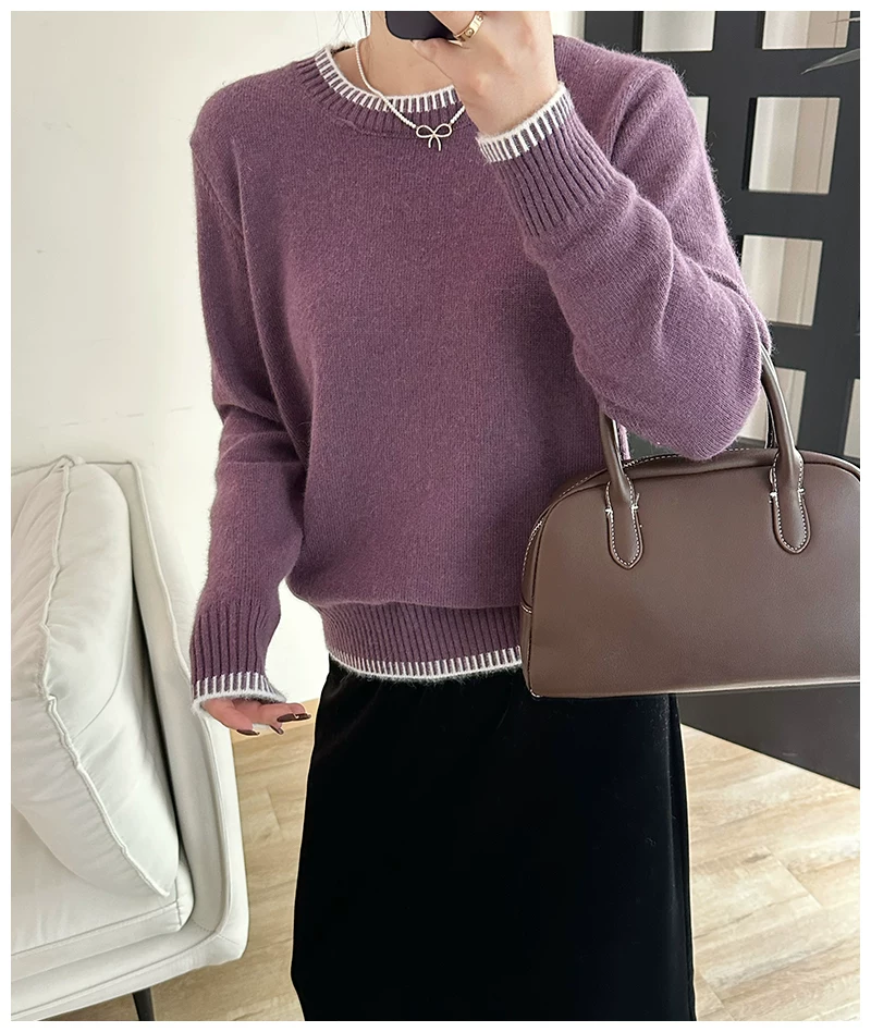 カーディガン トレーナー コート ジャケット 裏起毛 秋冬黒ふわふわ裏起毛ニットフード付きロングコート 受注制作 通勤