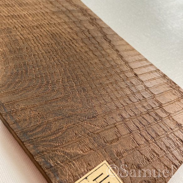 ▦きのかたち：色とりどりの不揃いコースター／M「栗、山桑、桐」│wood coaster usual 12枚目の画像