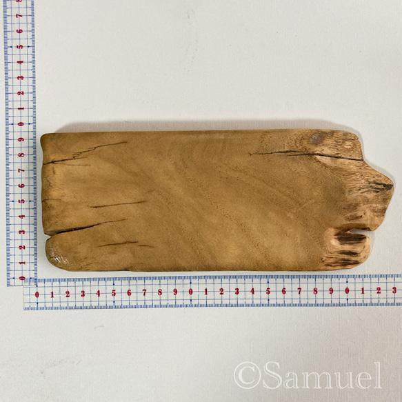 ▦きのかたち：色とりどりの不揃いコースター／M「栗、山桑、桐」│wood coaster usual 16枚目の画像