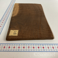 ▦きのかたち：色とりどりの不揃いコースター／M「栗、山桑、桐」│wood coaster usual 9枚目の画像