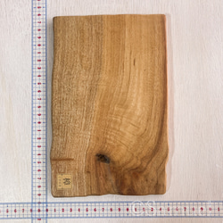 ▦きのかたち：色とりどりの不揃いコースター／M「Teak、樟（杢入）」│wood coaster unusual 2枚目の画像