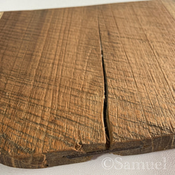 ▦きのかたち：色とりどりの不揃いコースター／M「Teak、樟（杢入）」│wood coaster unusual 15枚目の画像