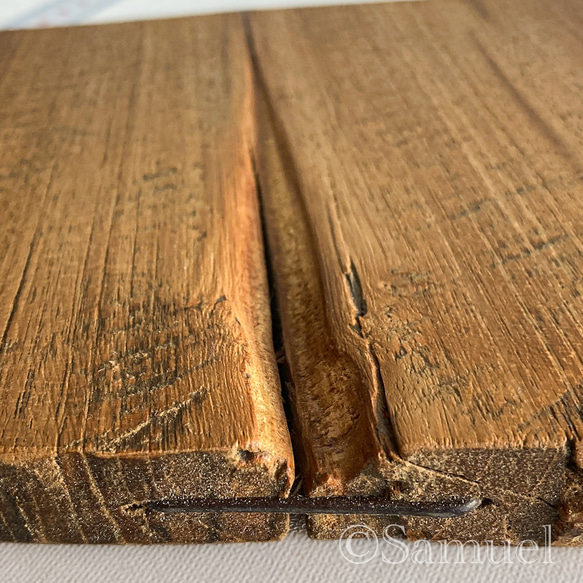 ▦きのかたち：色とりどりの不揃いコースター／M「Teak、樟（杢入）」│wood coaster unusual 17枚目の画像