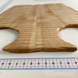 ▦きのかたち：色とりどりの不揃いコースター／XL「シカモア、レッドオーク」│coaster unusual 12枚目の画像