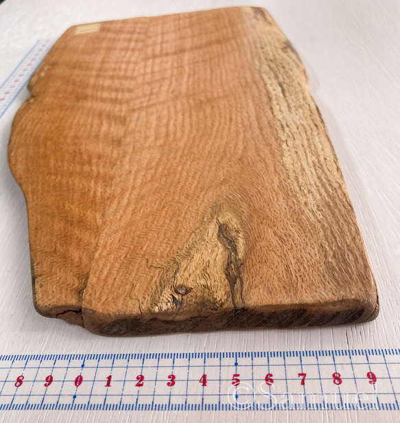 ▦きのかたち：色とりどりの不揃いコースター／XL「シカモア、レッドオーク」│coaster unusual 4枚目の画像