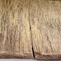 ▦きのかたち：色とりどりの不揃いコースター／セットⅡ「黒柿terzetto」│coaster Wood 15枚目の画像