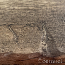 ▦きのかたち：色とりどりの不揃いコースター／セットⅡ「黒柿terzetto」│coaster Wood 17枚目の画像