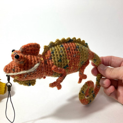 カメレオン ぬいぐるみ・置物 のおすすめ人気通販｜Creema(クリーマ