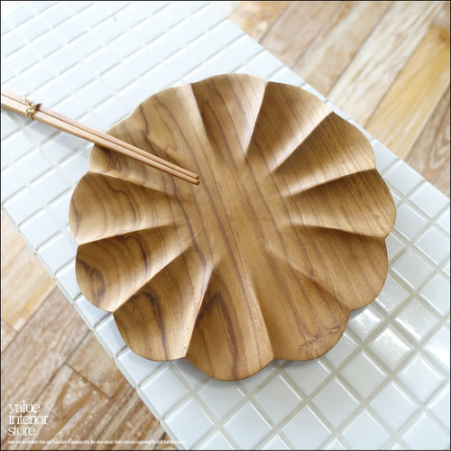 チークプレートzwol/25cm パスタプレート トレー パンプレート 小物