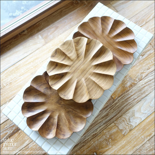 チークプレートzwol/25cm パスタプレート トレー パンプレート 小物