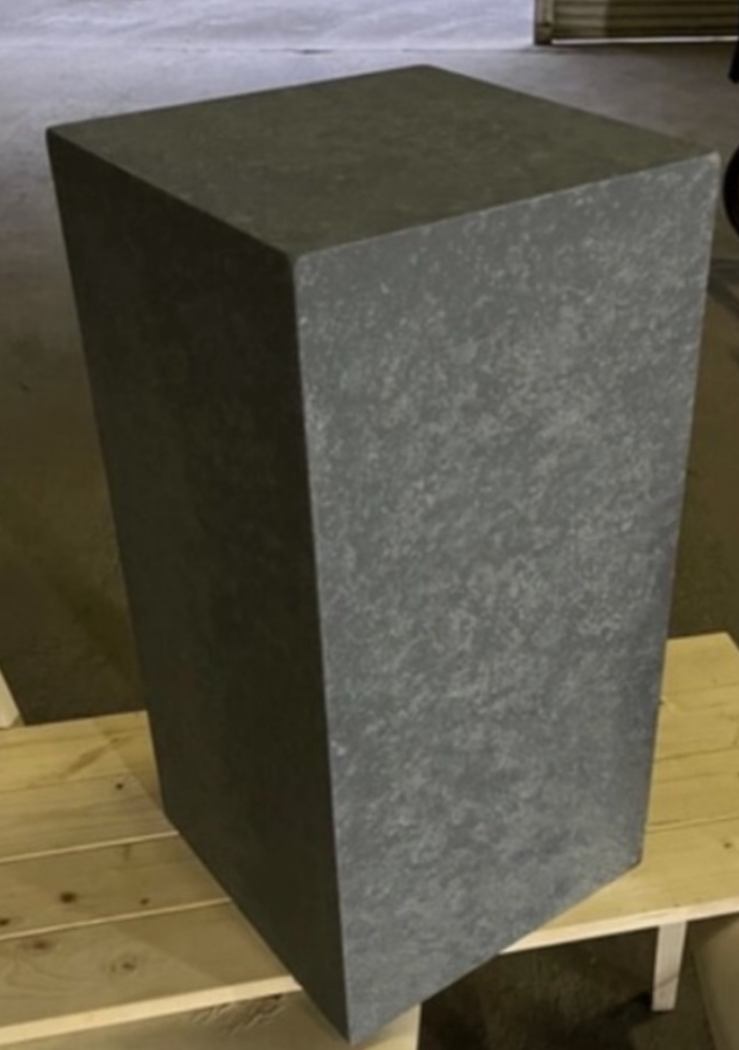 石っぽい柄　石割りスラスト風　40.40.90  ディスプレイボックス