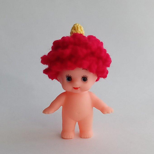 鬼の頭☆小☆節分 しろくま貯金箱 キューピー その他置物 たごちゃん