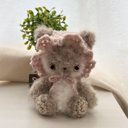 テディベア くま クマ ふわふわ ぬいぐるみ 編みぐるみ あみぐるみ