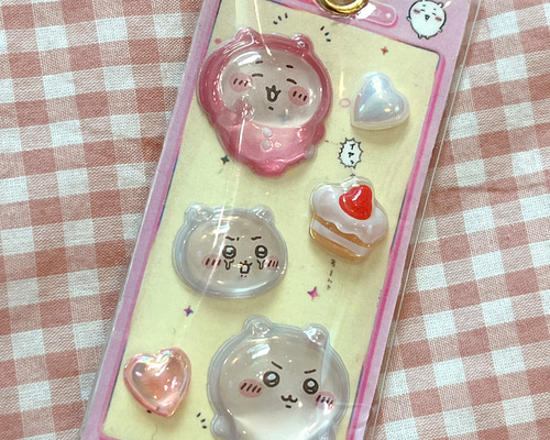 ⭐︎ボンボンドロップシールミニキーホルダー⑤⭐︎ シール