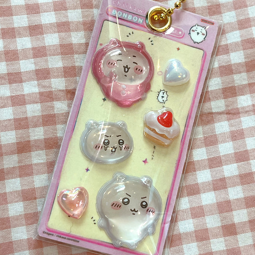 ⭐︎ボンボンドロップシールミニキーホルダー⑤⭐︎ シール