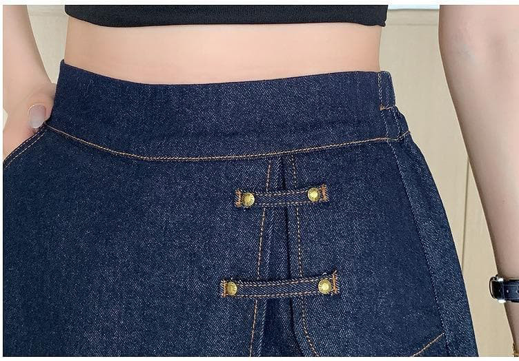 大きいサイズ レディース デニム　ショートパンツ　春夏 秋 新品 キュロット