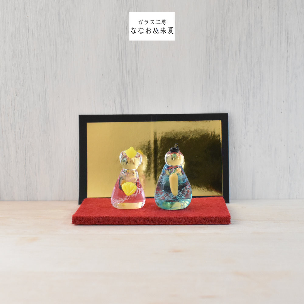 ◆◇ 小さなガラスのお雛様 ◇◆＃4