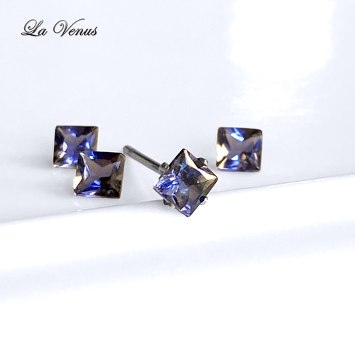 未使用 Jewel closet by L&Co. ピアス アイオライト l-co_96-3174