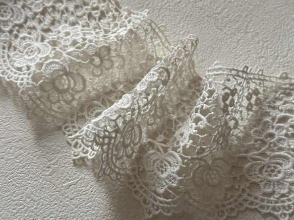 フランス アンティーク アンティークレース ギピュールレース 100cm