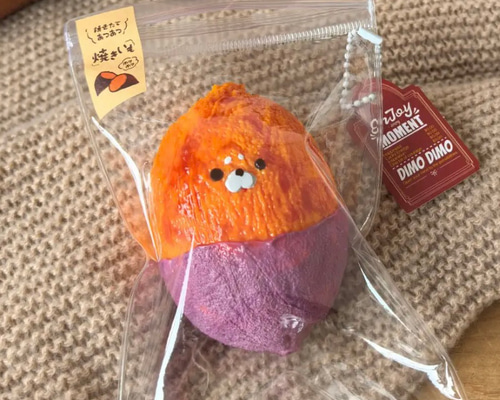 スクイーズ】アザラシ焼き芋スクイーズ Seal Sweet Potato squishy